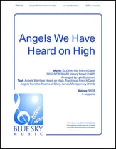 Angels We Have Heard on High SATB choral sheet music cover